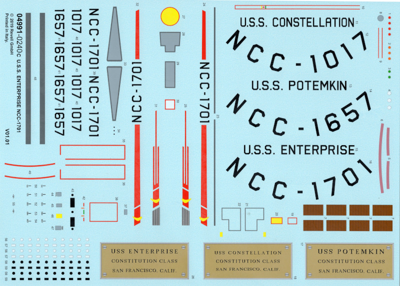 Revell - U.S.S. Enterprise NCC-1701 TOS