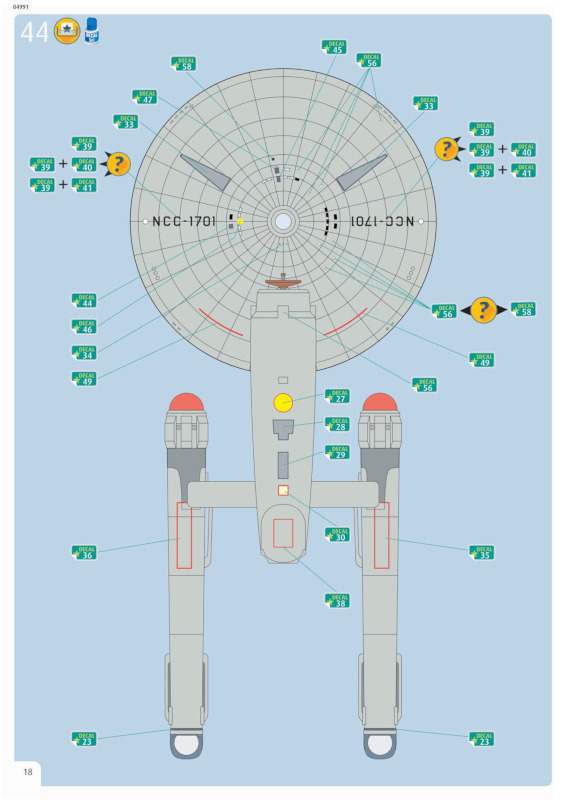 Revell - U.S.S. Enterprise NCC-1701 TOS
