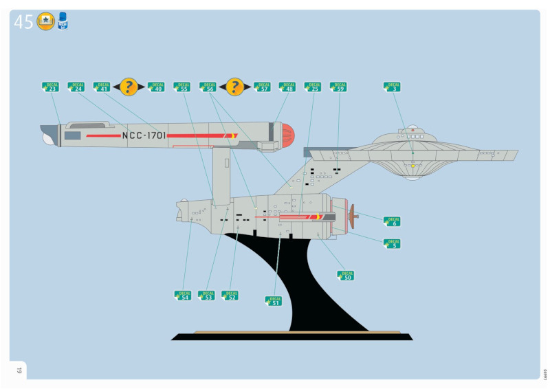 Revell - U.S.S. Enterprise NCC-1701 TOS