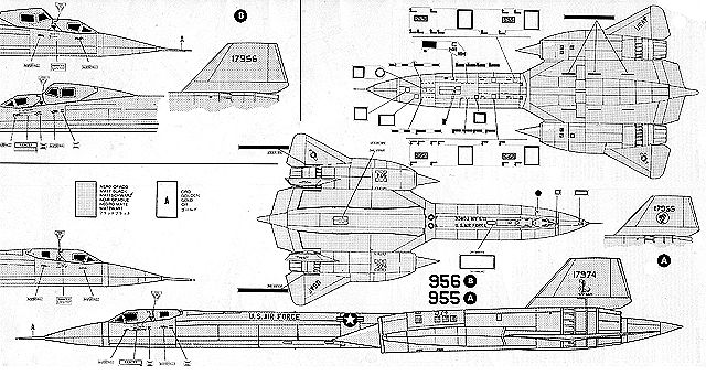 Italeri - Lockheed SR-71 Black Bird