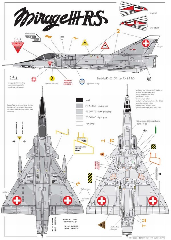 Matterhorn Circle - Mirage IIIRS