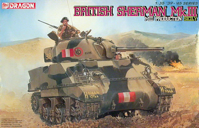 Dragon - British Sherman Mk.III Mid Production
