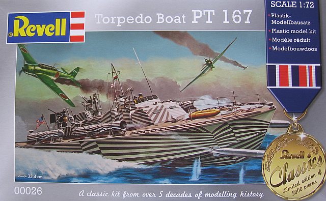 Revell - Torpedo Boat PT 167