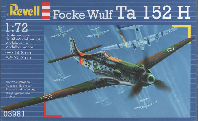 Revell - Focke Wulf Ta 152 H
