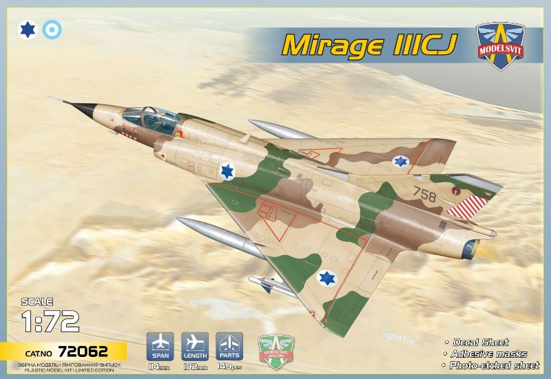Modelsvit - Mirage IIICJ