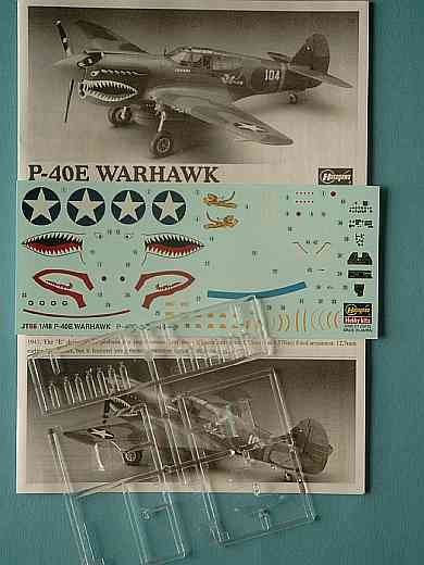 Hasegawa - P-40E Warhawk