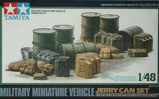 Tamiya - Military Miniature Vehicle Jerry Can Set