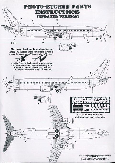 Skyline Models - Boeing 737-800 Ryanair "Dreamliner"