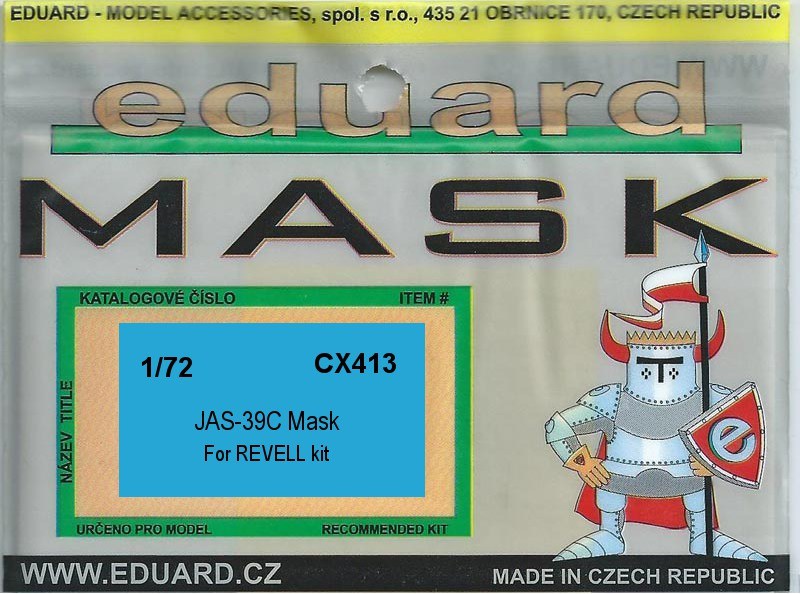 Eduard Mask - JAS-39C Mask