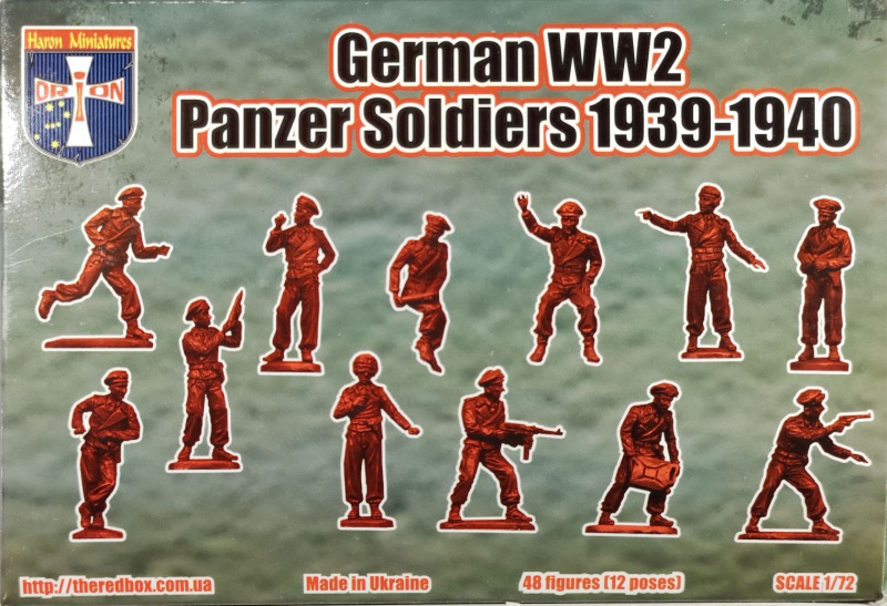 Orion / Haron Minatures  - German WW2 Panzer Soldiers 1939-1940  