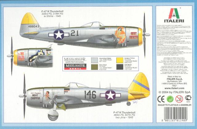 Italeri - P-47 N Thunderbolt