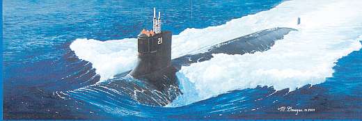Trumpeter - USS SSN-21 Seawolf Attack Submarine