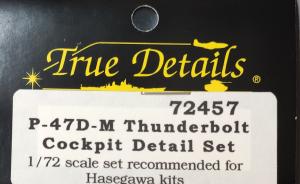 P-47D-M Thunderbolt Cockpit Detailset von True Details