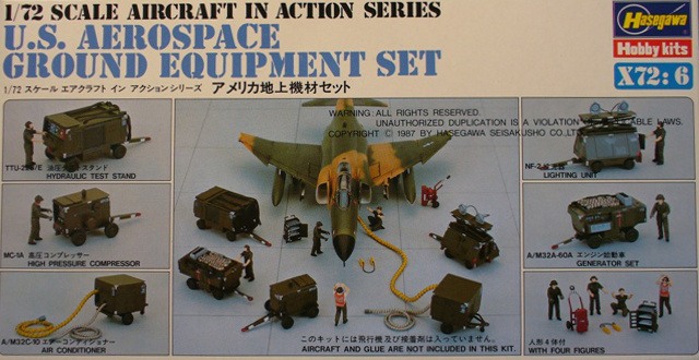 Hasegawa - U.S. Aerospace Ground Equipment Set