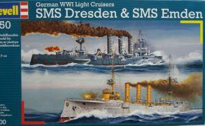 German WWI Light Cruisers SMS Dresden & SMS Emden