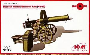 Russian Maxim Machine Gun (1910)