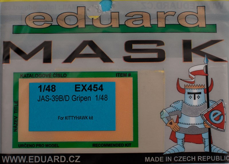 Eduard Mask - JAS-39 B/D Gripen