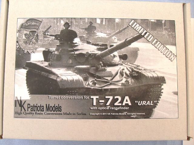 Patriota Models - T-72A turret conversion