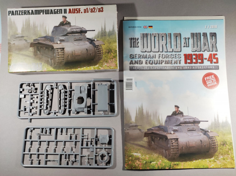 IBG Models - World at War 02 - Panzerkampfwagen II Ausf. a1, a2, a3  