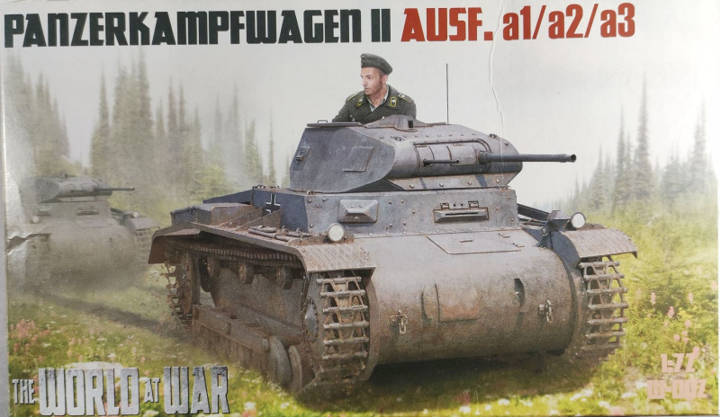 IBG Models - World at War 02 - Panzerkampfwagen II Ausf. a1, a2, a3  
