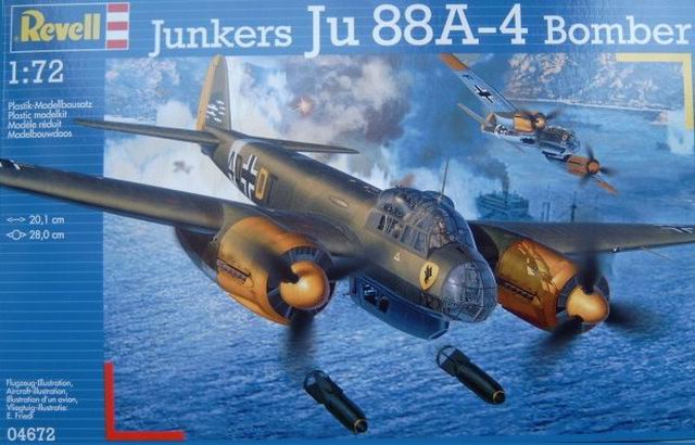 Revell - Junkers Ju 88A-4 Bomber