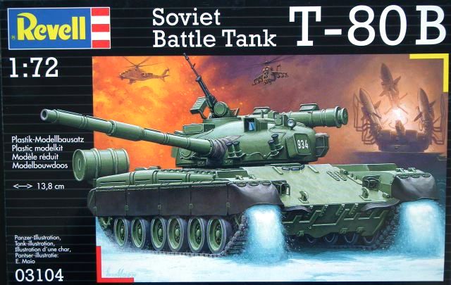 Revell - Soviet Battle Tank T-80B