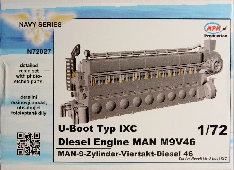 CMK - U-Boot typ IXC Diesel Engine Section