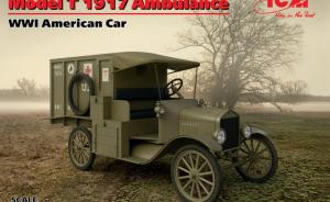 Model T 1917 Ambulance WW I American Car
