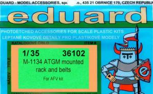 : M-1134 ATGM mounted rack and belts