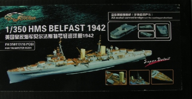 FlyHawk - HMS Belfast 1942 Super Detail Set