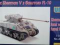 Sherman V tank with FL-10 turret von UM Unimodel