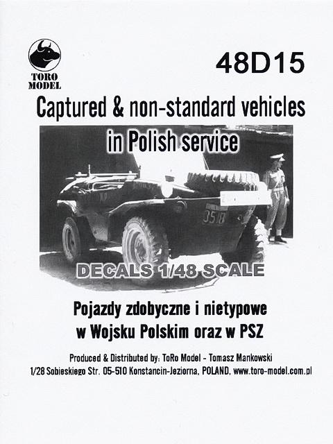 TORO Model - Captured & non-standard vehicles in Polish service