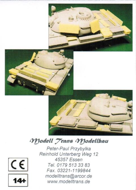 Modelltrans - T-54/55 Nationale Volksarmee
