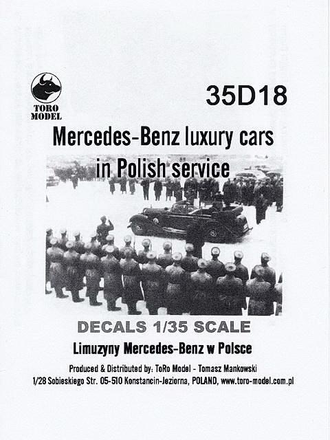 TORO Model - Mercedes-Benz luxury cars in Polish service