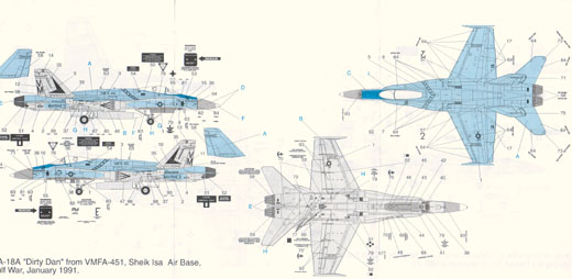 Techmod - F/A-18A Hornet