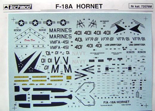 Techmod - F/A-18A Hornet