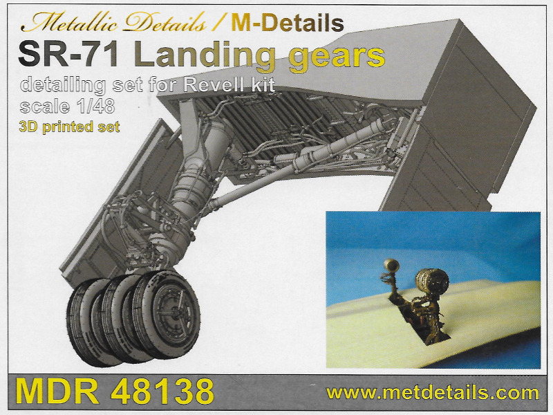 Metallic Details - SR-71 Landing gears