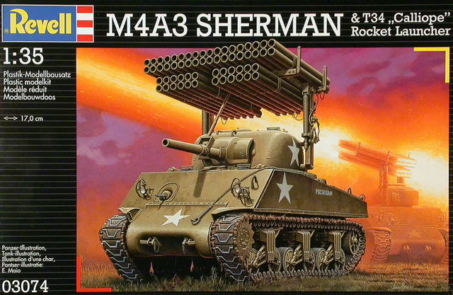 Revell - M4A3 Sherman & T34 
