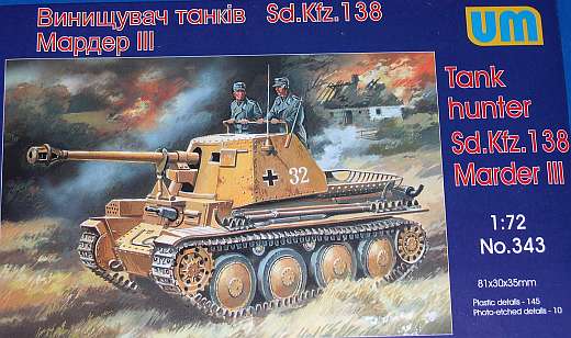 UM Unimodel - Sd.Kfz. 138 Marder III