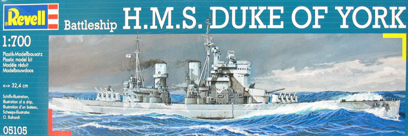 Revell - Battleship H.M.S. Duke of York