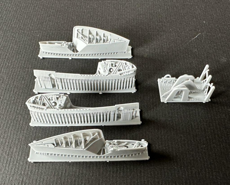 3D gedruckte Resinteile