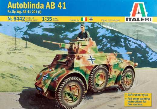 Italeri - Autoblinda AB 41 - Pz.Sp.Wg. AB 41 201(i)
