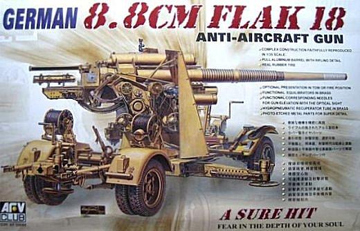 AFV Club - German 8,8 cm Flak 18