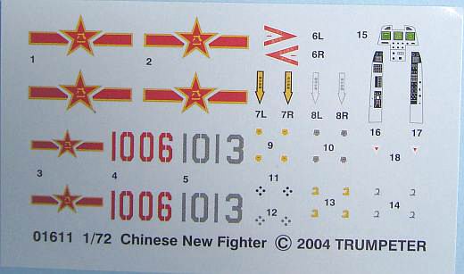 Trumpeter - Chinese New Fighter