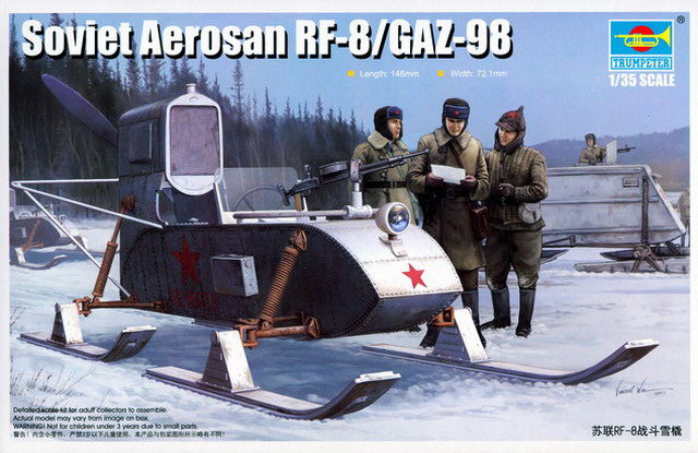 Trumpeter - Soviet Aerosan RF-8/GAZ-98