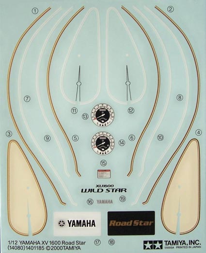 Tamiya - Yamaha XV1600 Wildstar