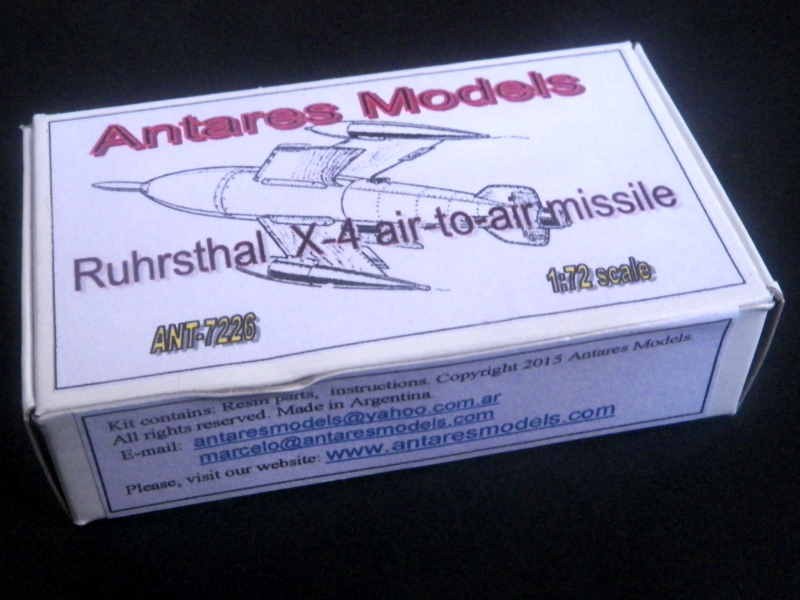 Antares Models - Ruhrstahl X-4 air-to-air-missile