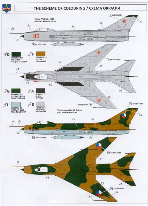 Modelsvit - Suchoj Su-7BM
