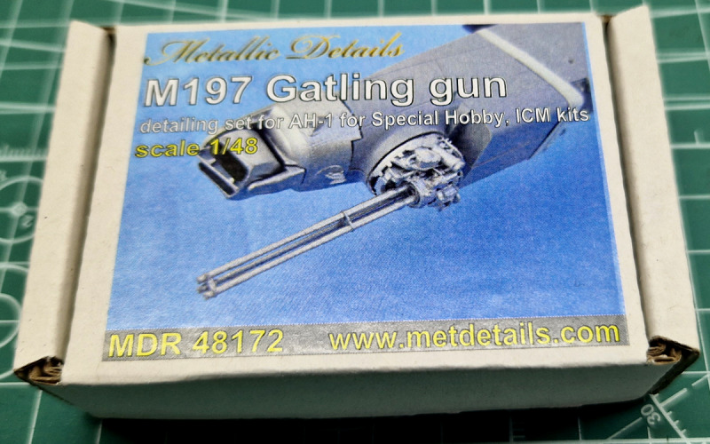 Metallic Details - M197 Gatling Gun