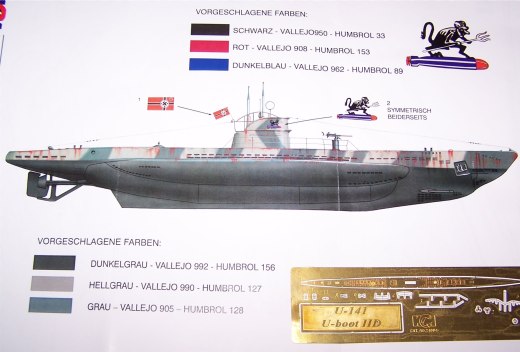 WCM - U-141 Das deutsche U-Boot Type IID